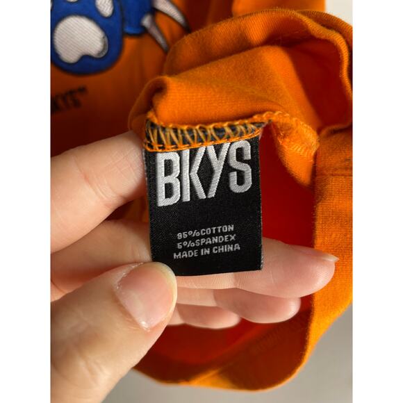 BKYS Orange Bear Bionic tee Short Sleeve Graphic T-shirt size Large - Picture 6 of 7